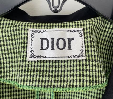 dior clothing tags|vintage lady dior bag authentication.